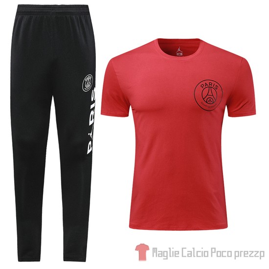 Tuta da Track Paris Saint-Germain Manica Corta 2019/2020 Rosso - Clicca l'immagine per chiudere